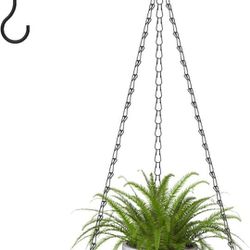 Plant Hanger, Hanging Plant Shelf for Window, Planter Flower Pots Holder with Ceiling Hook for Indoor Outdoor

