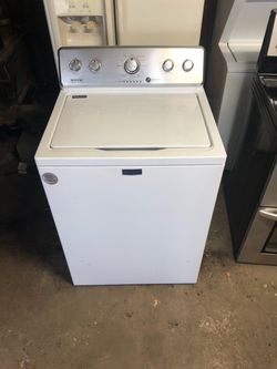 Maytag topload washing machine