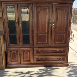 Entertainment Center/Desk