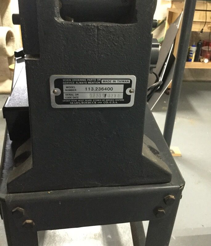 Sears Craftsman 20” Scroll Saw Contractor Series for Sale in Beaver