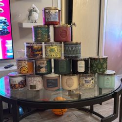 Bath & BodyWorks Candles 