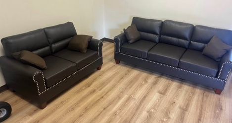 New couch and love seat set