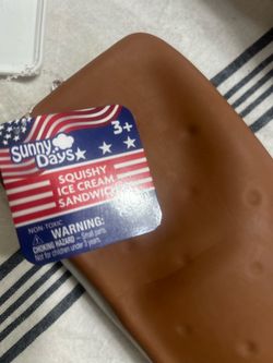 Sunny Days ice cream sandwhich
