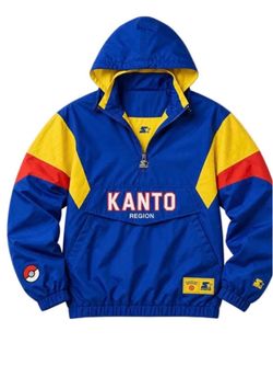 Pokemon Kanto Region Starter Jacket size Small