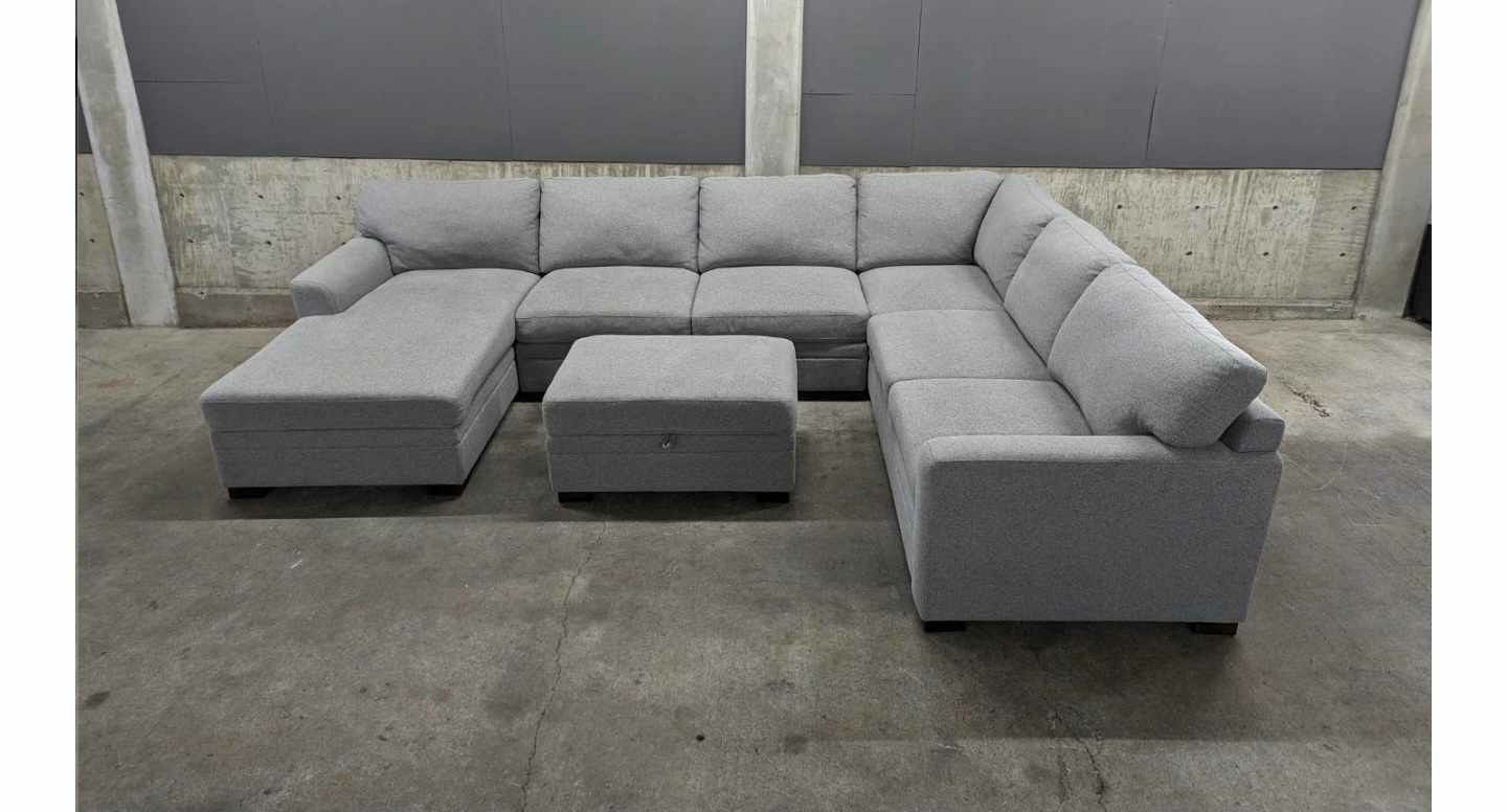 Gray Sectional Couch With Chaise Thomasville Langdon 