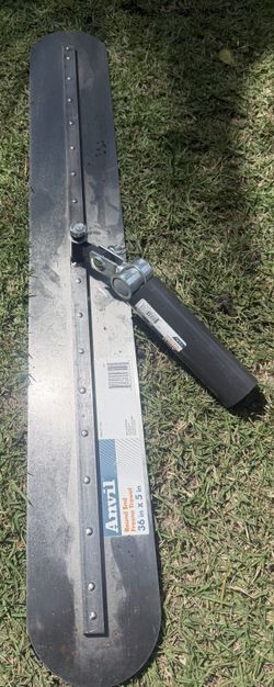 concrete finishing trowel