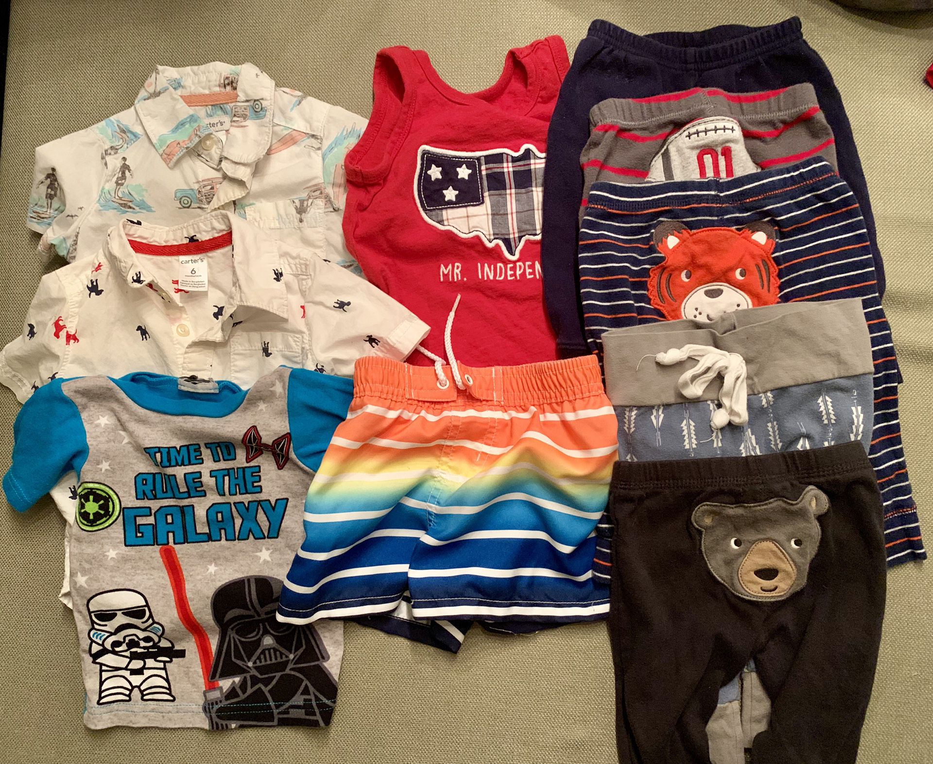 Baby Boy’s Clothes (6 months) - 10 Pieces