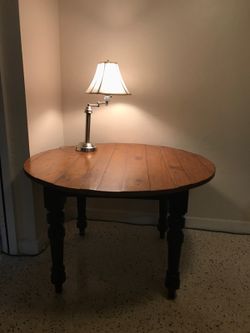 Round Wooden Dining Table