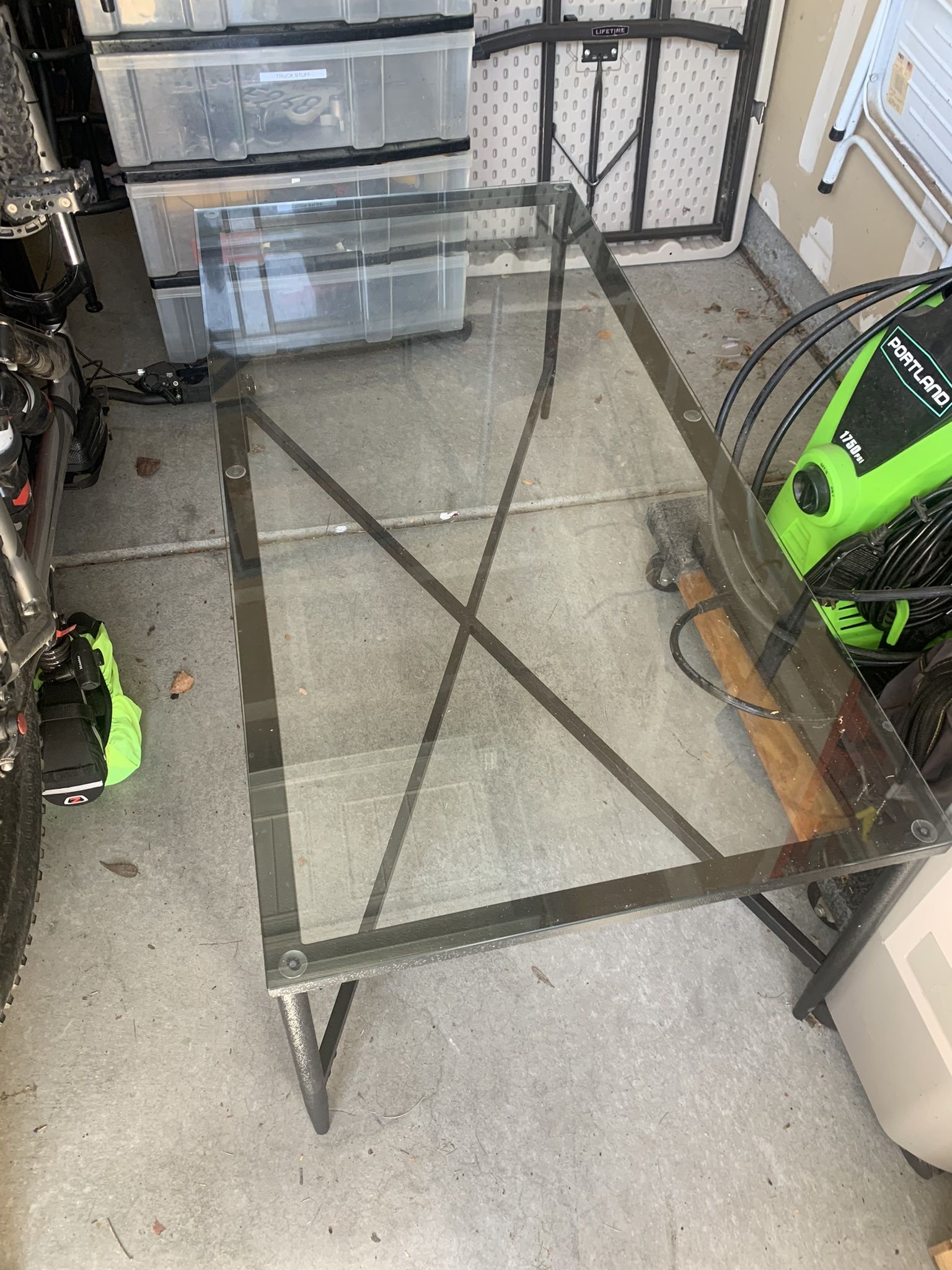 Glass Coffee And End Table