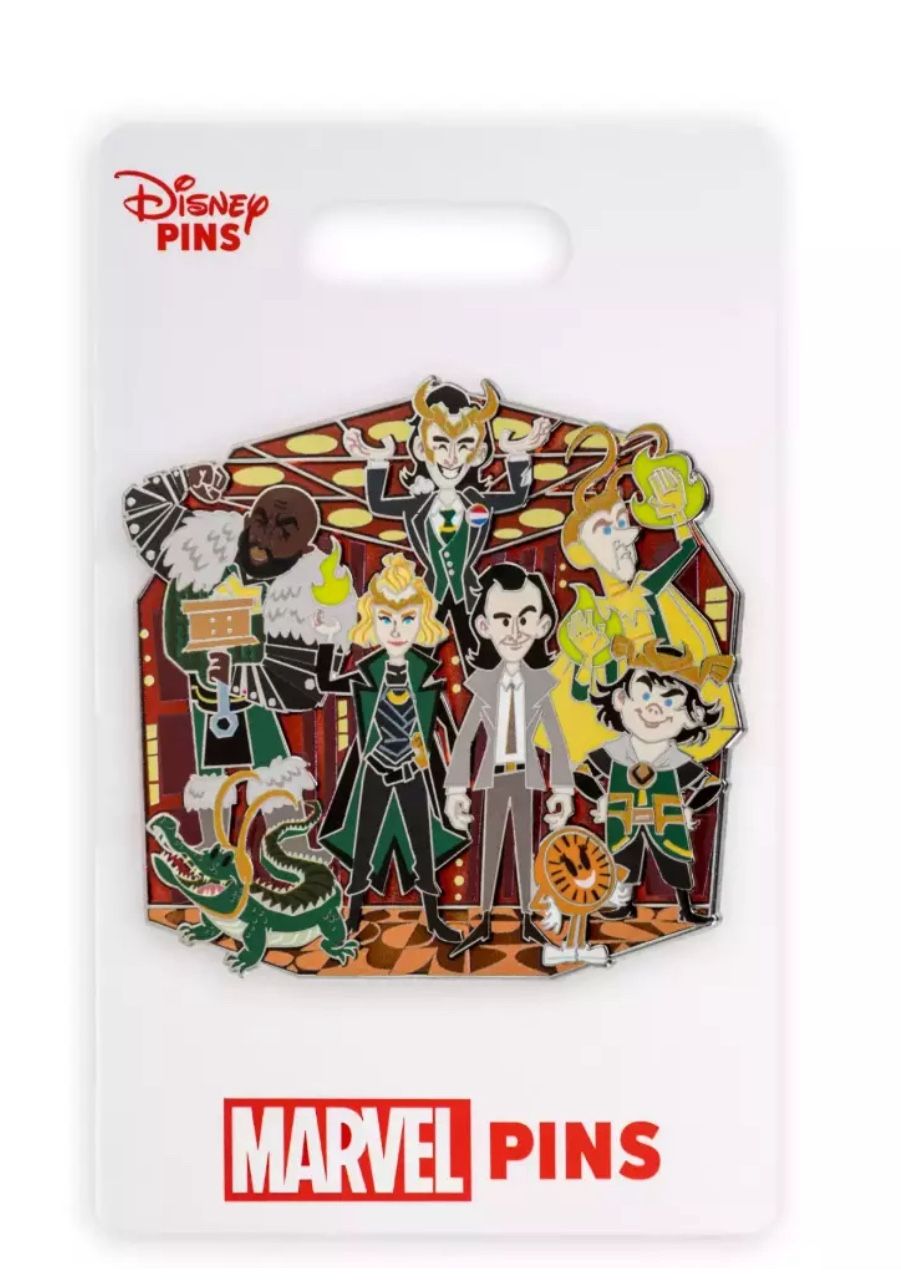 Marvel Loki Supporting Cast Family Cluster Disney Pin Brand New