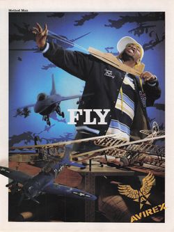 2005 Method Man Wutang Clan Rap Hip Hop Fly Avirex Print Ad Pinup Poster Jet Art