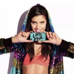 VS Pink: OMBRE Sequin Rainbow Backpack Fashion Show Bling SUPER RARE NWT BUNDLE