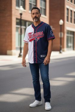 Houston Texans Nike Baseball Jersey size 2X & XL