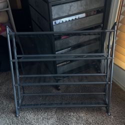 3 Tier Mesh Shoe Rack 