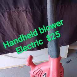 Electric Hand Held Leaf Blower 