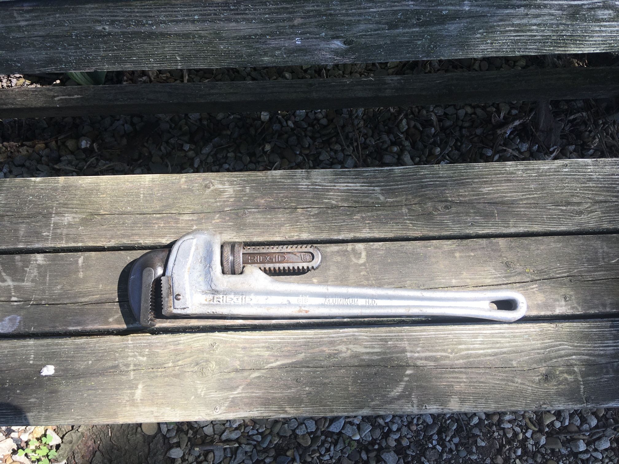 Ridgid 18” Aluminum Pipe Wrench
