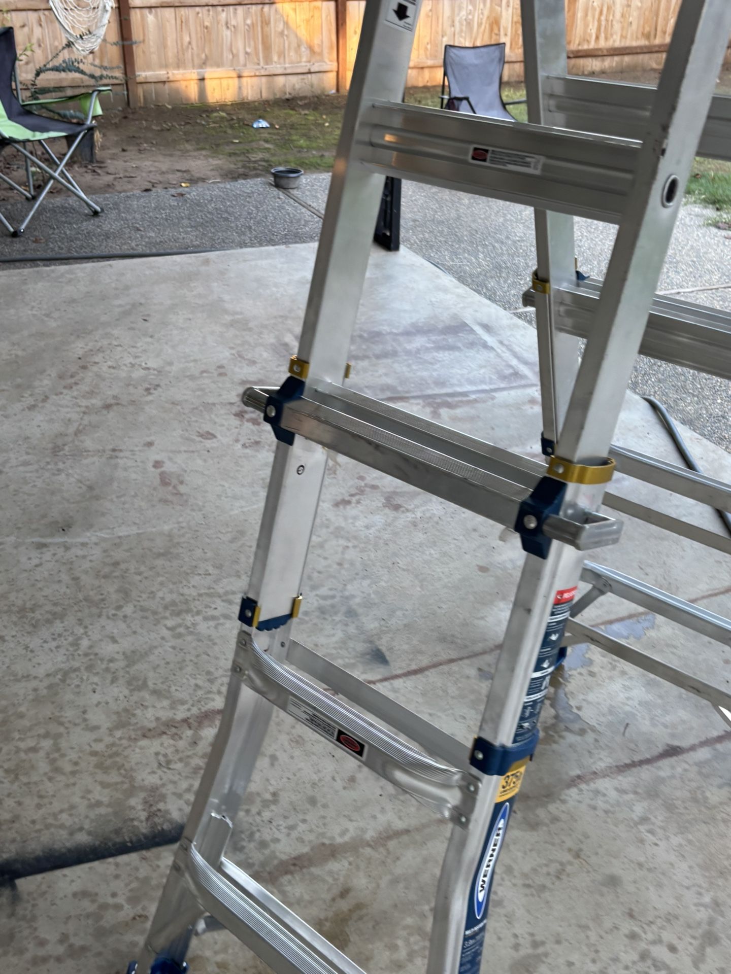 Werner 5 In 1 Multi possession Pearl 14ft Aluminum 