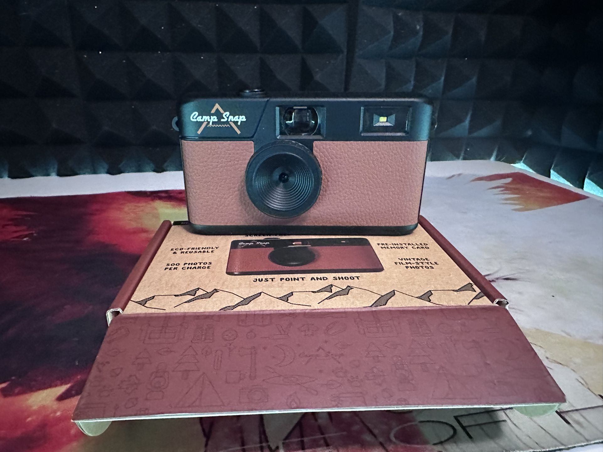 CampSnap Screen-Free Digital Point & Shoot Camera