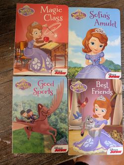 Set of 4 Sofia the First Board Books - Disney Junior