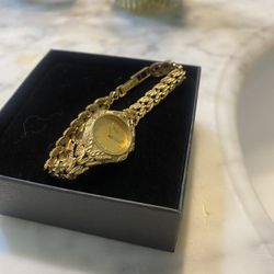 Seiko Womens Watch 14 Solid Gold 