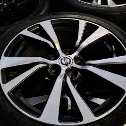 Altima Wheels Nissan Maxima Rims Quest Rouge Sentra Pathfinder Juke Murano Infiniti Q50 Q60 G35 Rims G37 Rims 