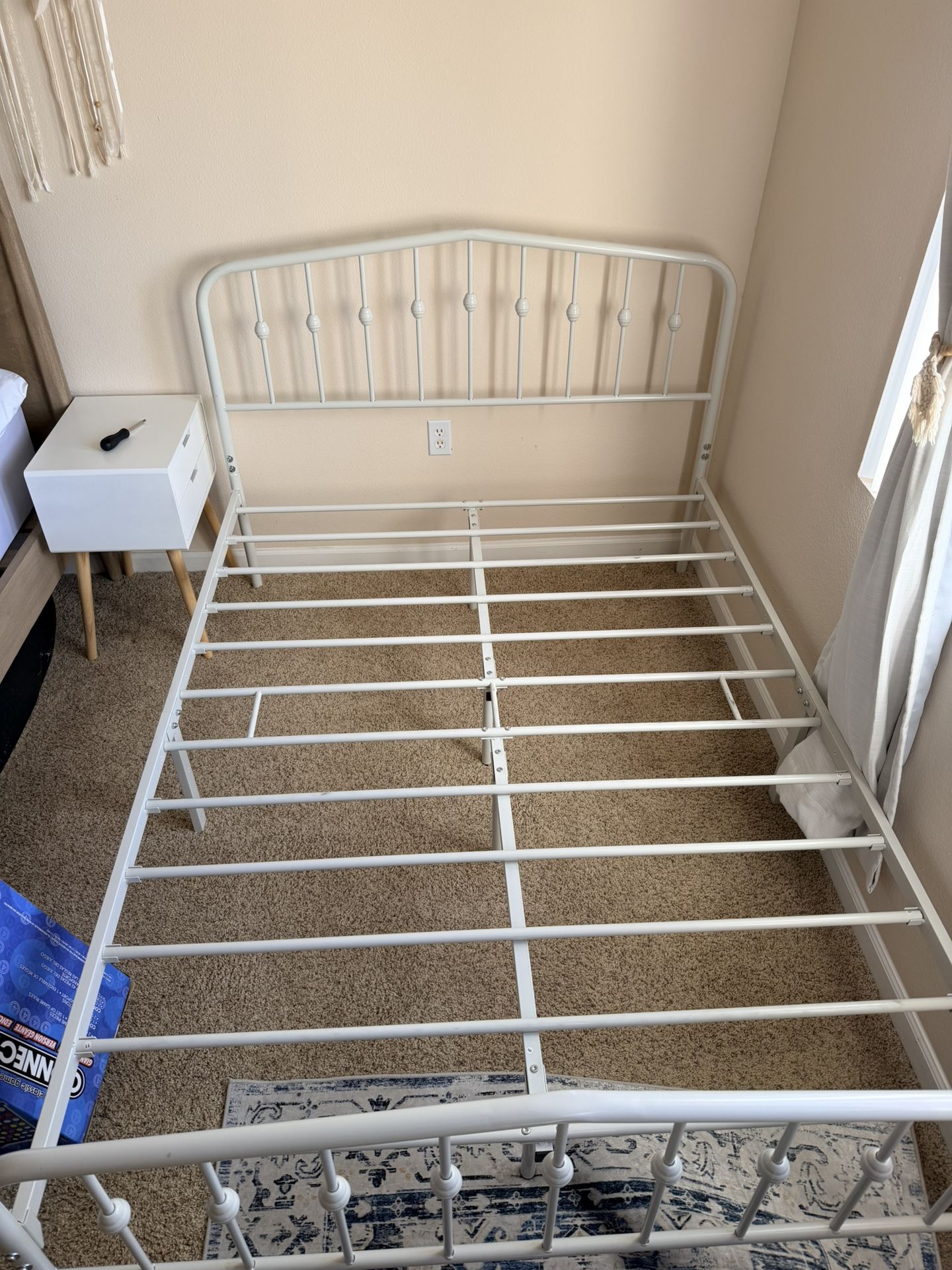 Metal Bed Frame – Like New!