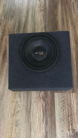 Hertz 8 Inch Subwoofer And Box