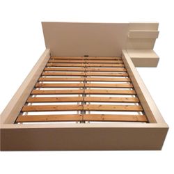 Full/Double Bed Frame, Nightstand & Mattress