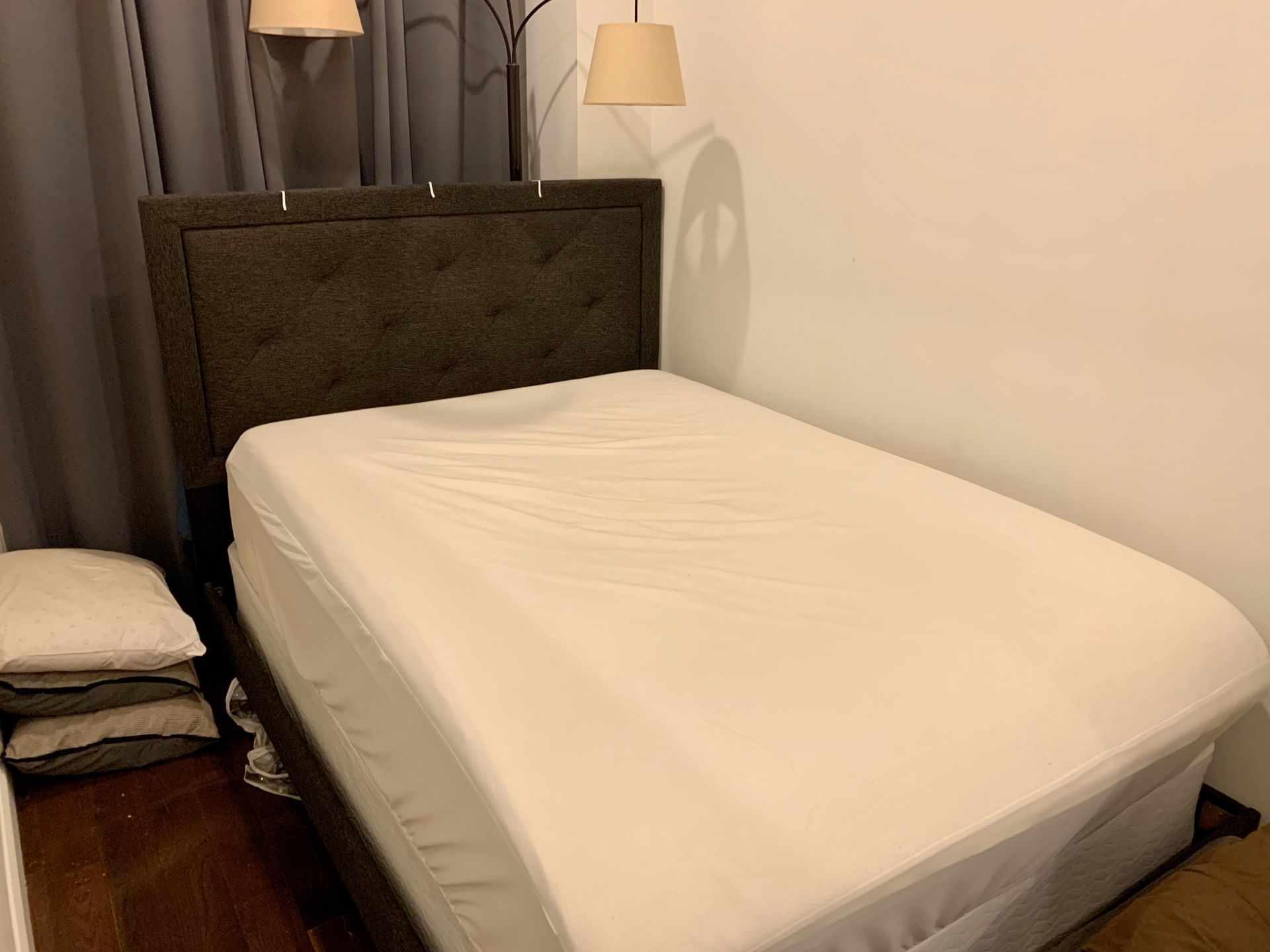 Full-Sized Bed Frame & Box Spring