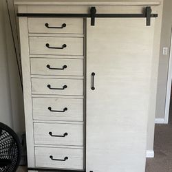 White Wooden Dresser