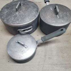 Magnolite Professional GHC USA cooking pot set of 3