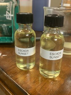 Escada SUNSET(w) body oil fragrances 1oz