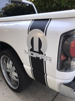 DODGE RAM BEDSIDE DECALS