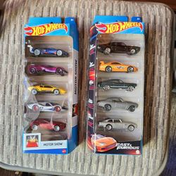 2023 Fast And Furious and Motor Show 5 Packs