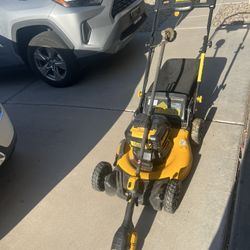 Dewalt Lawn Mower And Weedeater