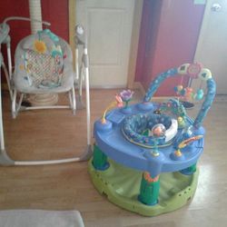 Columpio y silla de juego