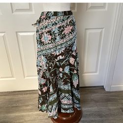Long Pattern Skirt 