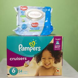 Pampers Cruisers size 6