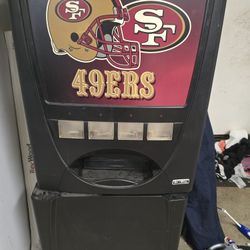 49ers Refrigerator Soda Machine