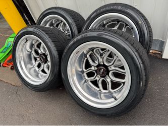 NEW 17x11 weld wheels with toyo tires 315/35R17