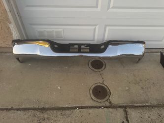 2008 Toyota tundra rear bump