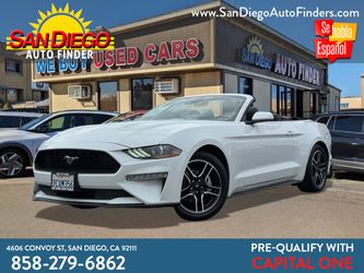 2023 Ford Mustang EcoBoost Premium Convertible, 1 Owner,