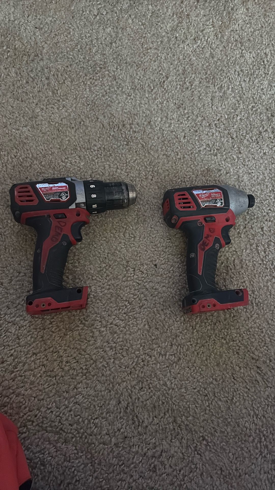 Milwaukee Driver & Impact Drill