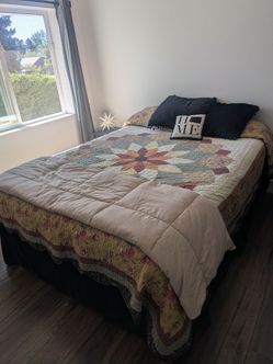 Free!! Queen mattress, box spring, and frame