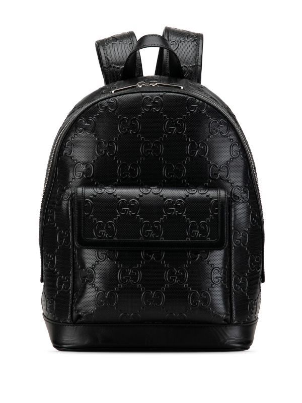 Gucci GG Embossed Designer Backpack
