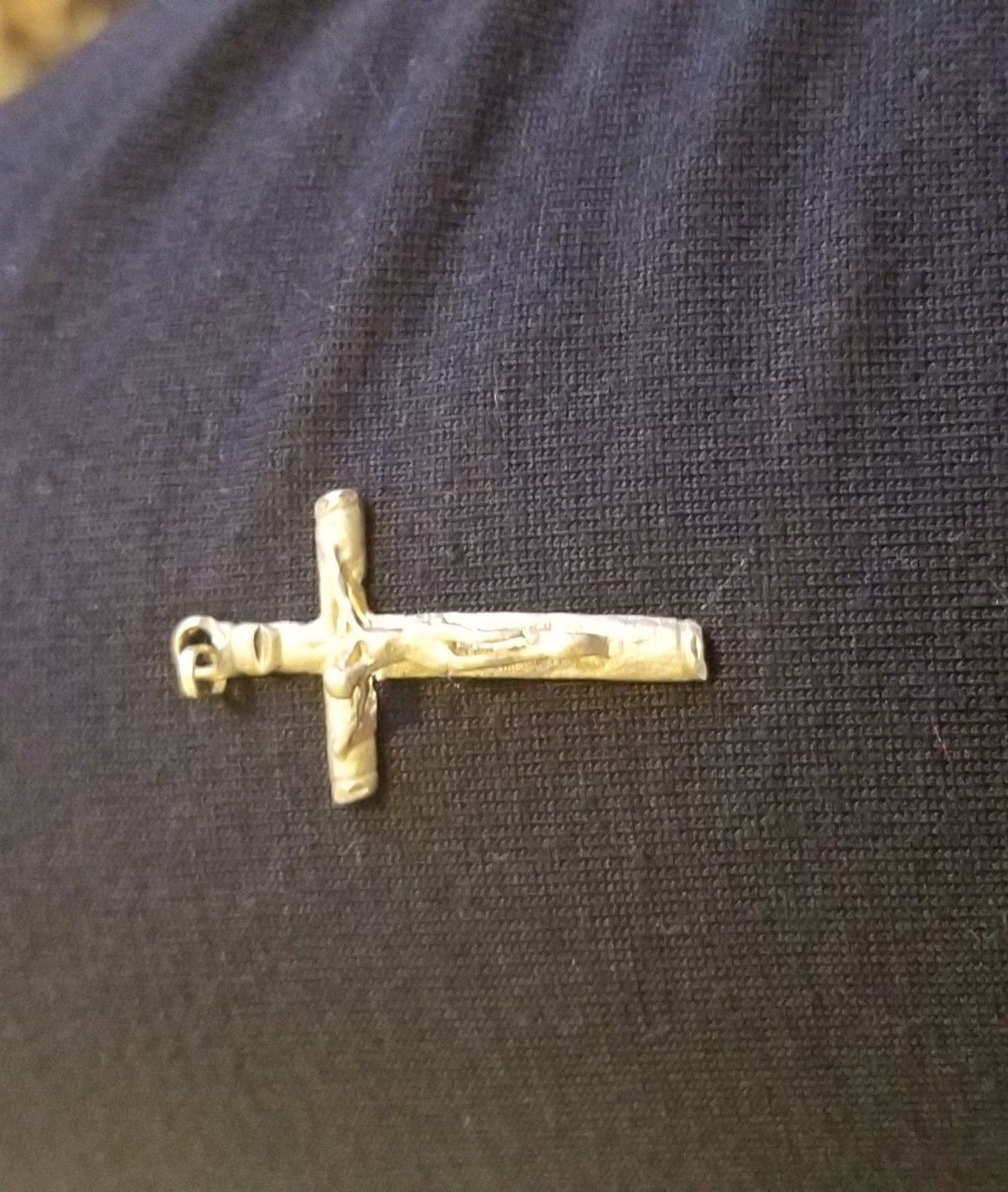 CROSS Gold RING AND CROSS GOLD PENDANT