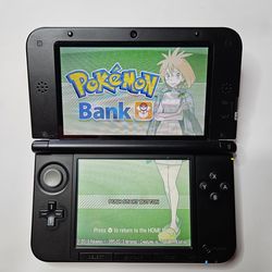 Nintendo 3DS XL With Working Pokemon Bank. Pokemon Gen 1 To 7