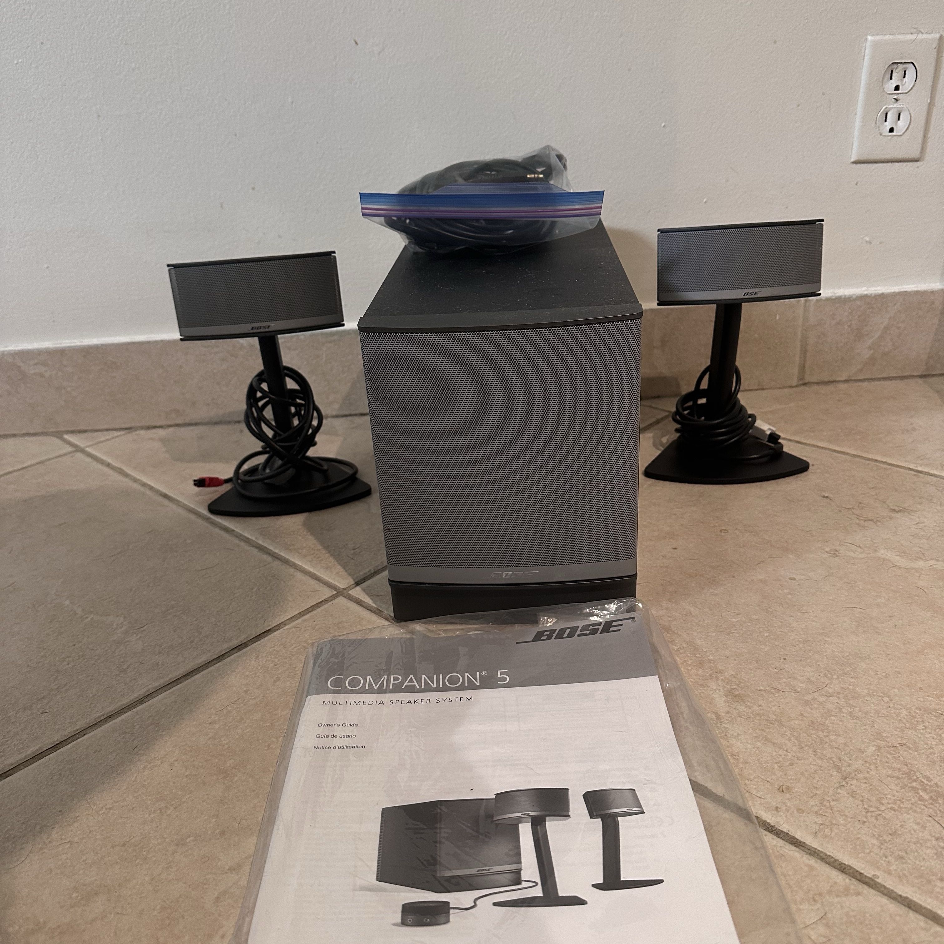 Bose Companion 5 Speaker System