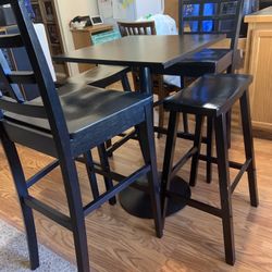 Black Table Set 
