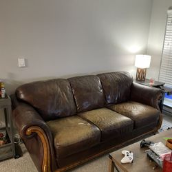Leather Couch